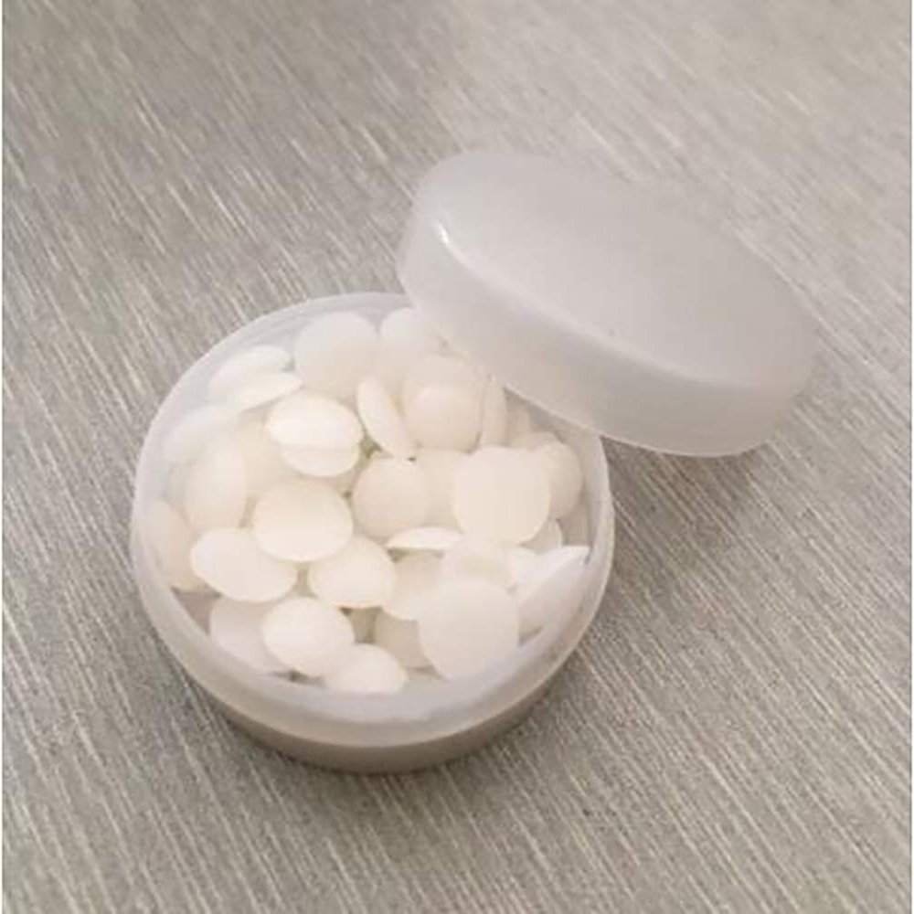 Enjoyer Magicians Wax Pellets Used for Invisible Thread Magic Trick Magic Thread Gimmick Magician Accessories Magic Props (White)