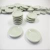 10x25 mm White Round Plate Dish Ceramic Kitchenware Dollhouse Miniature 10851 view 4