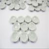10x20mm Mini White Scallop Plate Dish Dollhouse Miniatures Ceramic Supply 10823 view 1