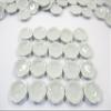 10x20mm Mini White Scallop Plate Dish Dollhouse Miniatures Ceramic Supply 10823 view 3