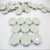 10x25mm Mini White Scallop Plate Dish Dollhouse Miniature Ceramic Supply 10828 view 1
