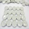10x25mm Mini White Scallop Plate Dish Dollhouse Miniature Ceramic Supply 10828 view 3