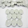 10x30mm White Scallop Plate Dish Dollhouse Miniature Ceramic Kitchenware 10829 view 1