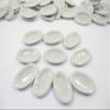10x35mm Mini White Oval Plate Dish Dollhouse Miniature Kitchenware Ceramic 10830 view 1