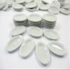 10x35mm Mini White Oval Plate Dish Dollhouse Miniature Kitchenware Ceramic 10830 view 3