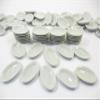 10x30mm Mini White Oval Plate Dish Dollhouse Miniature Kitchenware Ceramic 10831 view 2