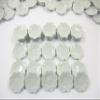 10x18mm Mini White Scallop Plate Dish Dollhouse Miniature Kitchen Ceramic 10836 view 2