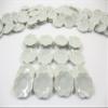 10x18mm Mini White Scallop Plate Dish Dollhouse Miniature Kitchen Ceramic 10836 view 3