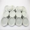 10x35mm White Round Plate Dish Ceramic Kitchenware Accessory Dollhouse Miniature 10845 view 2