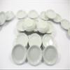 10x35mm White Round Plate Dish Ceramic Kitchenware Accessory Dollhouse Miniature 10845 view 3
