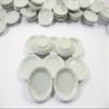 10x30mm White Round Plate Dish Ceramic Kitchenware Dollhouse Miniature 10843 view 1