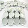 10x30mm White Round Plate Dish Ceramic Kitchenware Dollhouse Miniature 10843 view 2