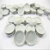 10x30mm White Round Plate Dish Ceramic Kitchenware Dollhouse Miniature 10843 view 3