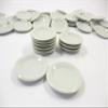 10x30mm White Round Plate Dish Ceramic Kitchenware Dollhouse Miniature 10850 view 4