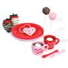 18 Inch Warm Your Heart Doll Accessories Food Set Perfect for the American Baking Girl. Includes Hot Cocoa, Cake Pops, Cookies and More Mini Doll Food by Sophia's, 12 piece set view 1