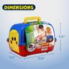 Kidzlane Deluxe Veterinarian Kit for Kids and Toddlers | Pretend Play Vet Set for Kids | Pet Vet Playset | Toy Pet Carrier for Little Girls and Boys | Kids Doctors Kit | Play Doctor Set for Kids view 3