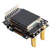 AKK Diversity RX 5.8G 80CH FPV Receiver Module Built-in Low Power Buzzer SMA Female Diversity Receiver with Two RX Modules Compatible with FatShark Goggles view 2