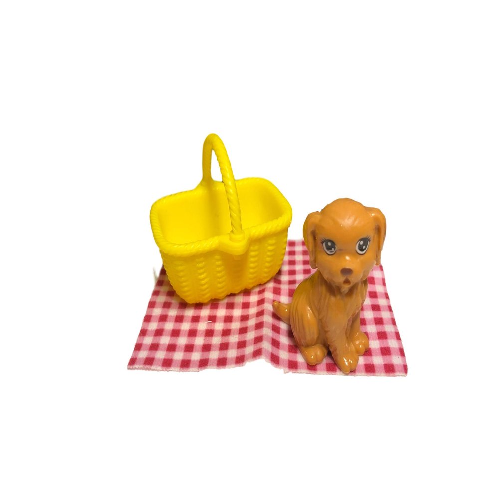 Barbie Camping Fun Accessory Pack Puppy Picnic 4 Pieces
