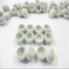 10 x10 mm. Mini White Round Bowl Dollhouse Miniatures Ceramic Supply - 10877 view 1