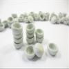 10 x10 mm. Mini White Round Bowl Dollhouse Miniatures Ceramic Supply - 10877 view 4
