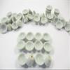 10 x15 mm. White Round Bowls Dollhouse Miniatures Ceramic Supply Food - 10879 view 1