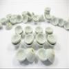 10 x15 mm. White Round Bowls Dollhouse Miniatures Ceramic Supply Food - 10879 view 3