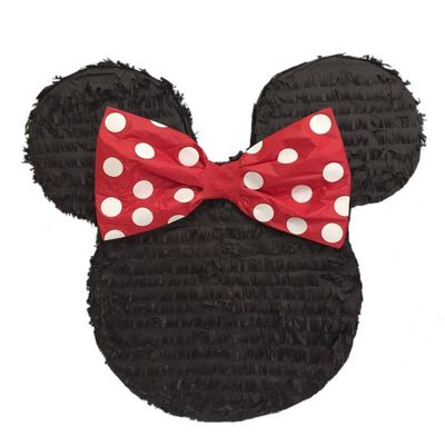 APINATA4U 19" Mouse Ear Pinata for Kids' Birthday Party  Large Cartoon Themed Piata for Boys & Girls, Fun Party Game,Candy & Toy Filler-Durable Hanging Decoration