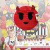 APINATA4U Devil Emoji Pinata, Red and Black Devil Face Pinata, Spooky Themed Halloween Birthday Decorations, Kids Halloween Favor, Emoji Party Supplies, Gift for Kids, 20 X 16 X 4 Inches view 2