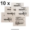 10 x Team Sposa Tattoos - Bachelorette Party - Bridesmaid Tattoo, Bride, hens Party (10) view 3
