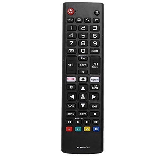 433 MHz AKB75095307/5303 Learning Remote Control Set-top Box Remote Control+ TV Control for LG 55LJ550M 32LJ550B Netflix