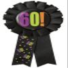 Birthday Cheer 60th Birthday Award Ribbon view 1