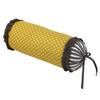 Bacati - Dots/pin Stripes Grey Neck Roll view 1
