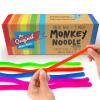 IMPRESA Monkey Noodles Fidget Toys for Focus & Calm - Multicolor, 12 x 3 x 0.75 in - 5 Pack Sensory Stretchy String Fidgets for Kids & Toddlers 3+ view 1