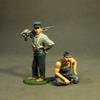 John Jenkins Knights of the Sky BGC-30 WW1 French Air Ground Crew 1:30 Scale Pewter view 1