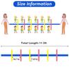 Children Walking Rope for Toddlers, Daycare & Classroom  12 Kids + 2 Adult Handles  Toddler Safety Rope with Storage Bag for Field Trips, Class Trips, Preschool, Outdoor Walks & Fire Drills view 2
