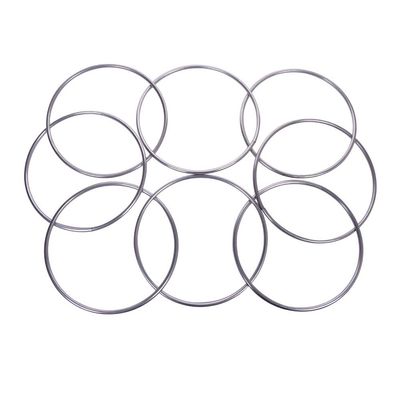 Enjoyer Magnetic Linking Ring 8 Rings Set Magic Tricks Stage Illusions Magic Gimmick Professional Magician Props Fun Toys,Dia 30CM