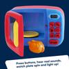 Kidzlane Toy Microwave | Play Kitchen Oven for Kids and Toddlers | Pretend Cooking Playset Accessories for Girls and Boys view 2