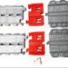 TrainLab Adapters Compatible with Thomas Adventures to Thomas Take-n-Play Train Tracks. Includes 2 Mini Dog Bones! (Red) view 2