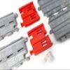 TrainLab Adapters Compatible with Thomas Adventures to Thomas Take-n-Play Train Tracks. Includes 2 Mini Dog Bones! (Red) view 3