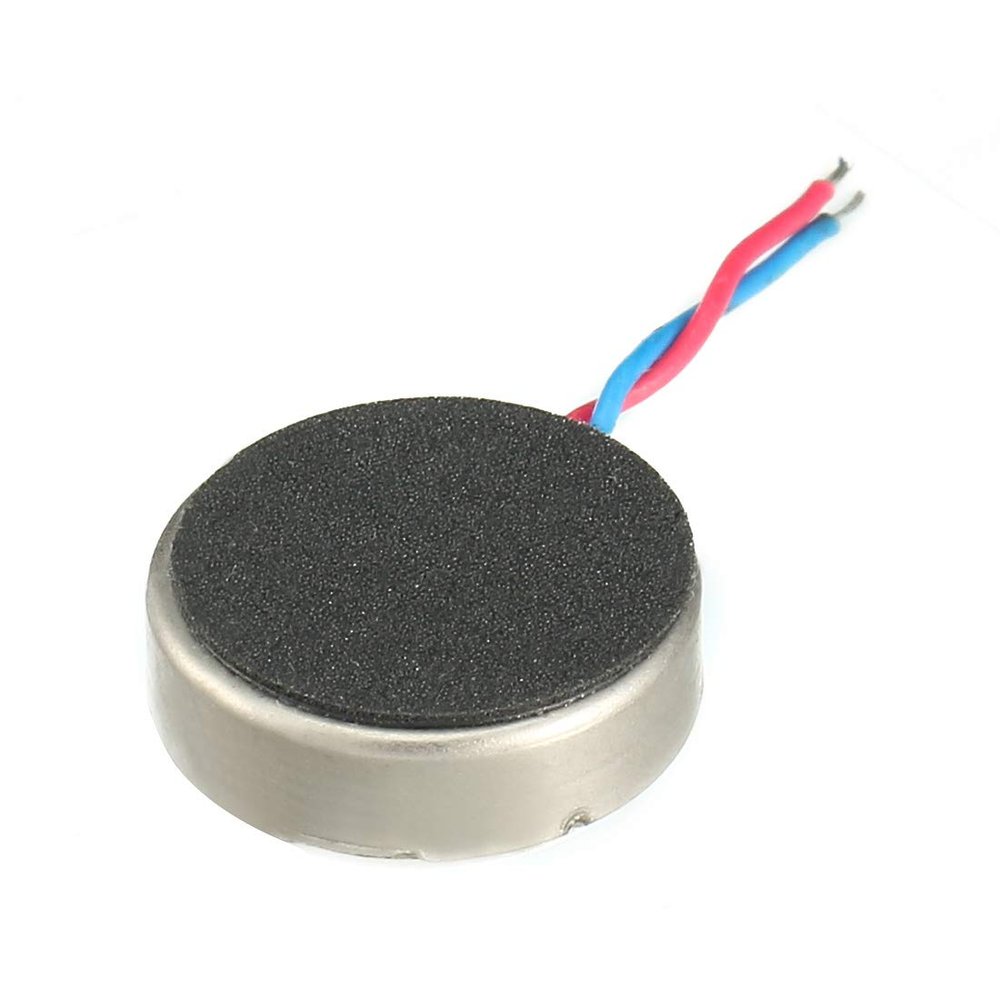 Aexit DC 3V Electric Motors 12000RPM 12mm x 3.4mm Coin Micro Vibration Motor for Fan Motors Cell Phone