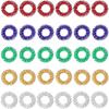 30 Pieces Acupressure Rings Spiky Sensory Rings for Fingers Stress Relief Fidget Sensory Massager for Teens Adults view 1