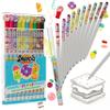Smencils - Patented Gourmet Scented Graphite HB #2 Pencils Made from Recycled Newspapers, 10 Count, Gifts for Kids, School Supplies view 1