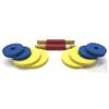 Redmon For Kids Fun and Fitness Dumbbell Set, Multicolor, 14 Piece view 3