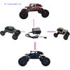 Blomiky 4.8V Charger Power Adapter SM2P Plug Connector for Off-Road Rock Through C181 C182 C185 RC Trucks and RC Boat C181 Charger view 2