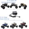 Blomiky 4.8V Charger Power Adapter SM2P Plug Connector for Off-Road Rock Through C181 C182 C185 RC Trucks and RC Boat C181 Charger view 4