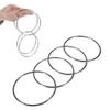 Cooplay Magic Trick 4 Chinese Linking Rings Set for Stage Magic Trick Adult Prop view 1