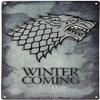 ABYstyle - Game of Thrones - Metal Plate Stark (28x38) view 1