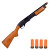 Sunny Days Entertainment Pump Action Blaster  with Realistic Sounds and Ejecting Play Shells | Hunting Role Play Toy | Cowboy Costume for Kids  Maxx Action, Wood Grain view 1