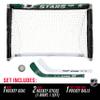 Franklin Sports NHL Dallas Stars NHL Team Mini Hockey Set - Kids Indoor Knee Hockey Goal, Ball+2 Mini Stick Combo Ages 3+ view 2