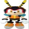 GE Animation GE52680 Eastern Sonic The Hedgehog Charmy Plush, 8.5''H, Multi-Colored view 3